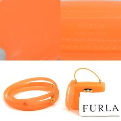 Furla handbag shoulder bag candy orange ladies r10088k