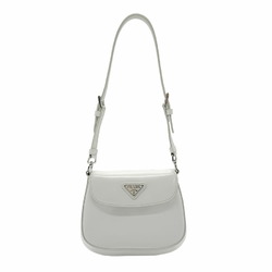 PRADA handbag shoulder bag leather white ladies 1BH188 z1880