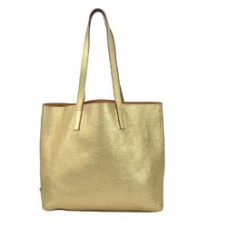 PRADA shoulder bag tote leather gold ladies e58912g