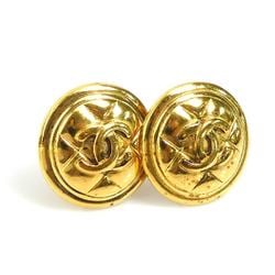 CHANEL Coco Mark Metal Gold Earrings for Women e58908a