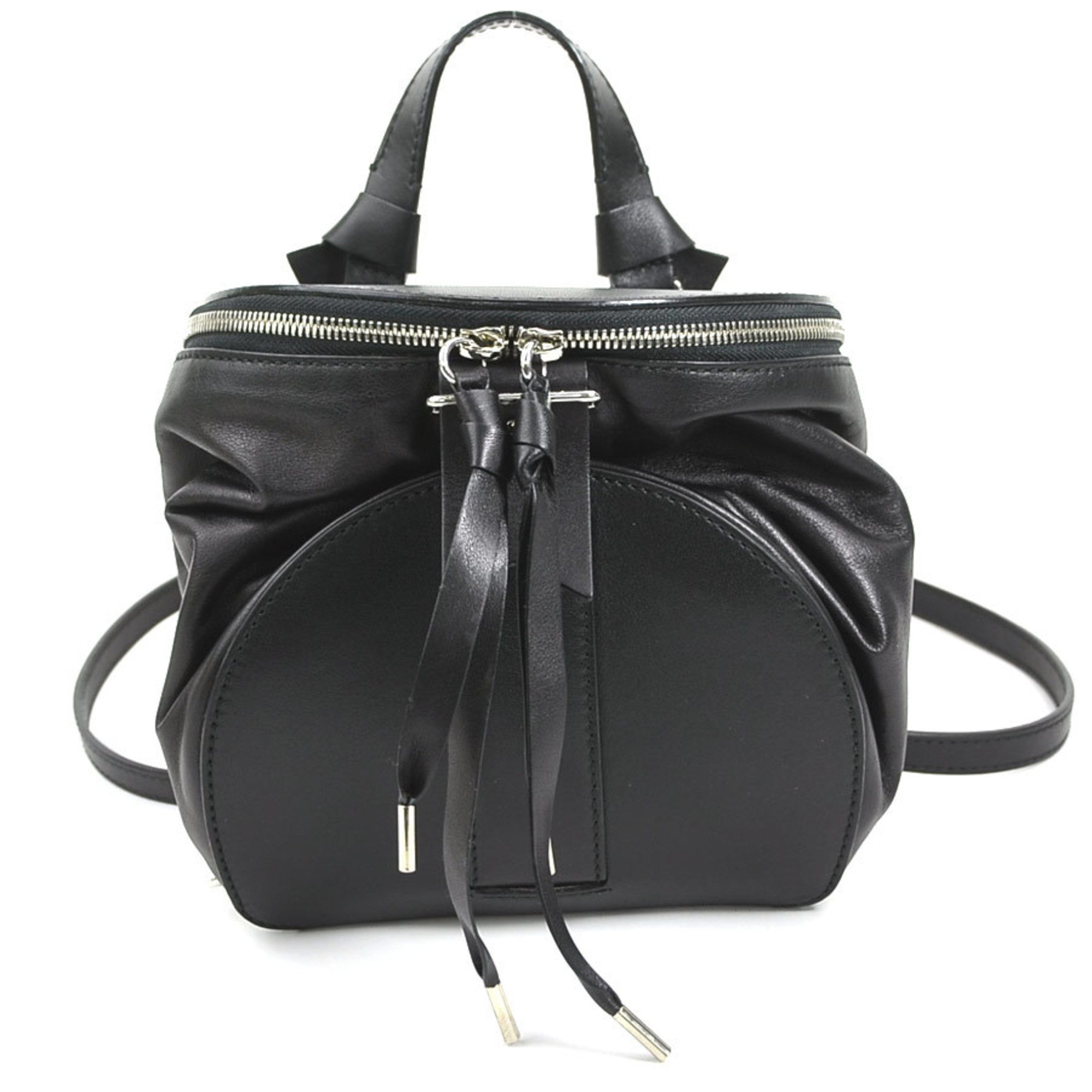 BALLY Backpack HARRYET SM Leather Black Women's r10087g