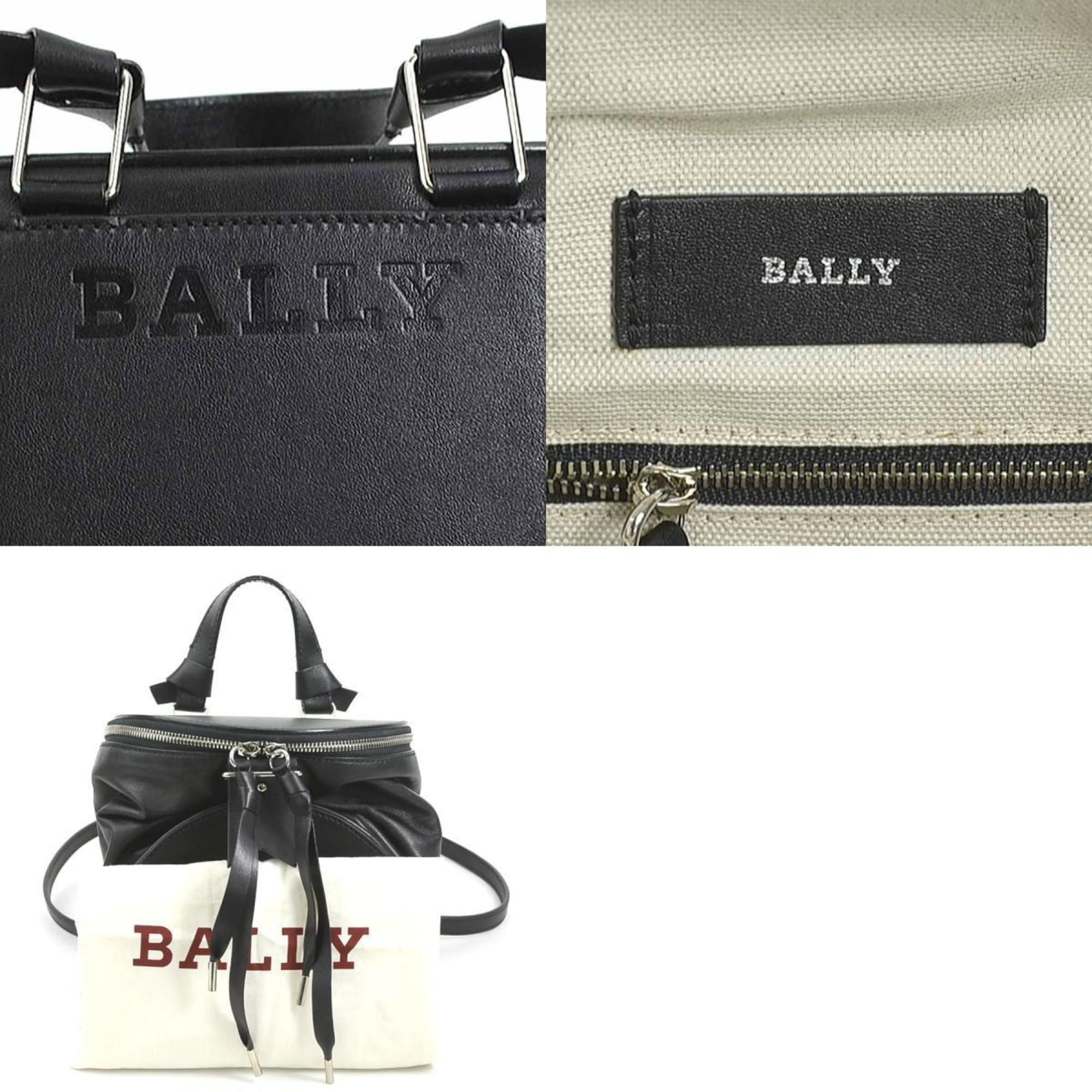 BALLY Backpack HARRYET SM Leather Black Women's r10087g