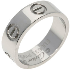 Cartier Love Ring #46 Platinum PT950 Women's CARTIER