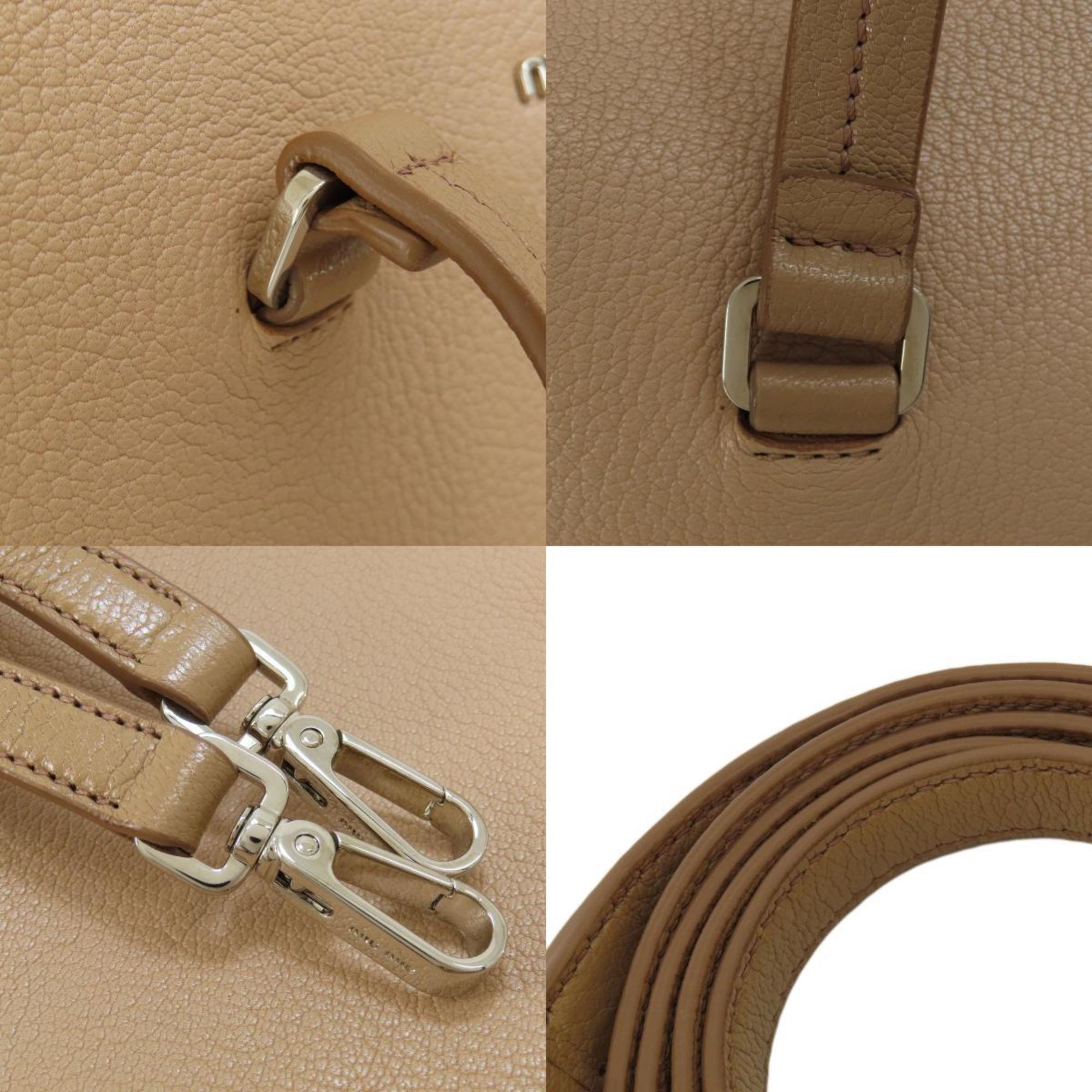 Miu Miu Miu handbag leather ladies MIUMIU