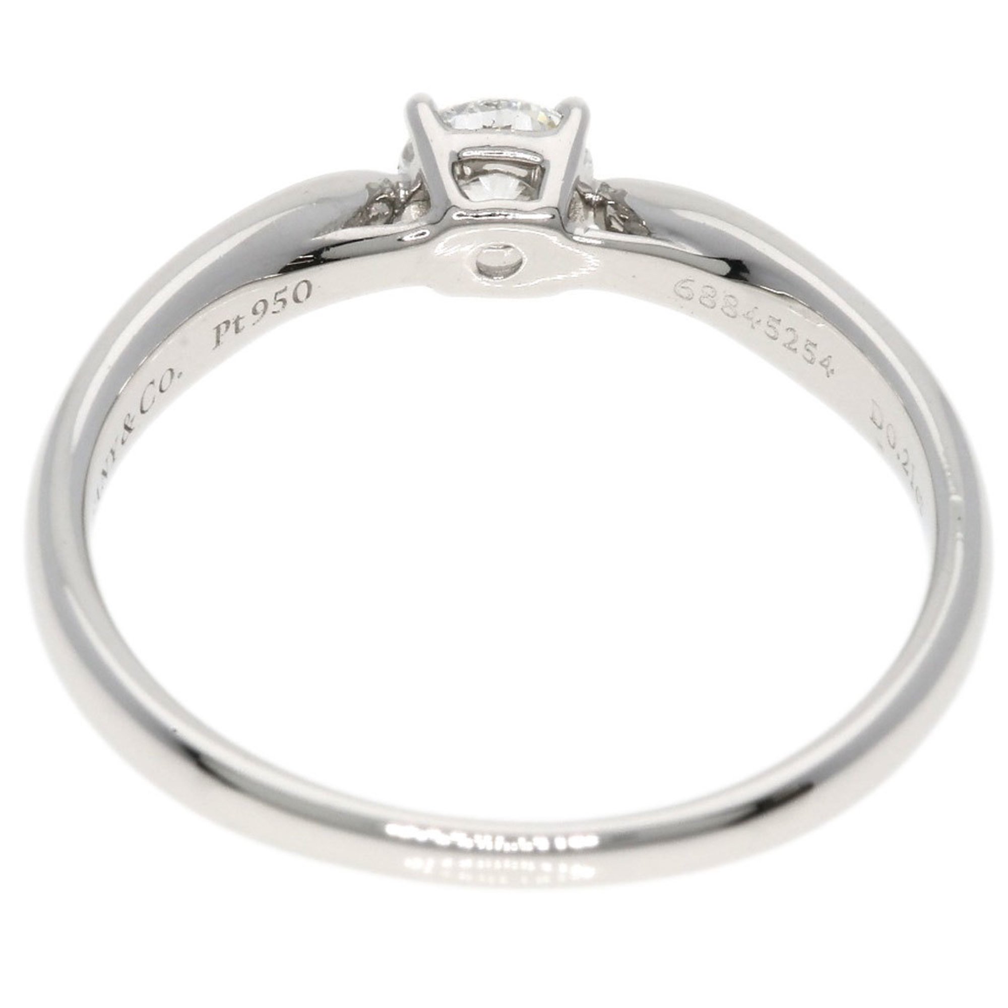 Tiffany & Co. Harmony Diamond Ring, Platinum PT950, Women's, TIFFANY