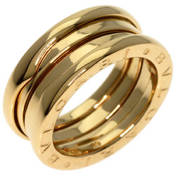 BVLGARI B-zero1 B-zero One 2-band #48 Ring, K18 Yellow Gold, Women's