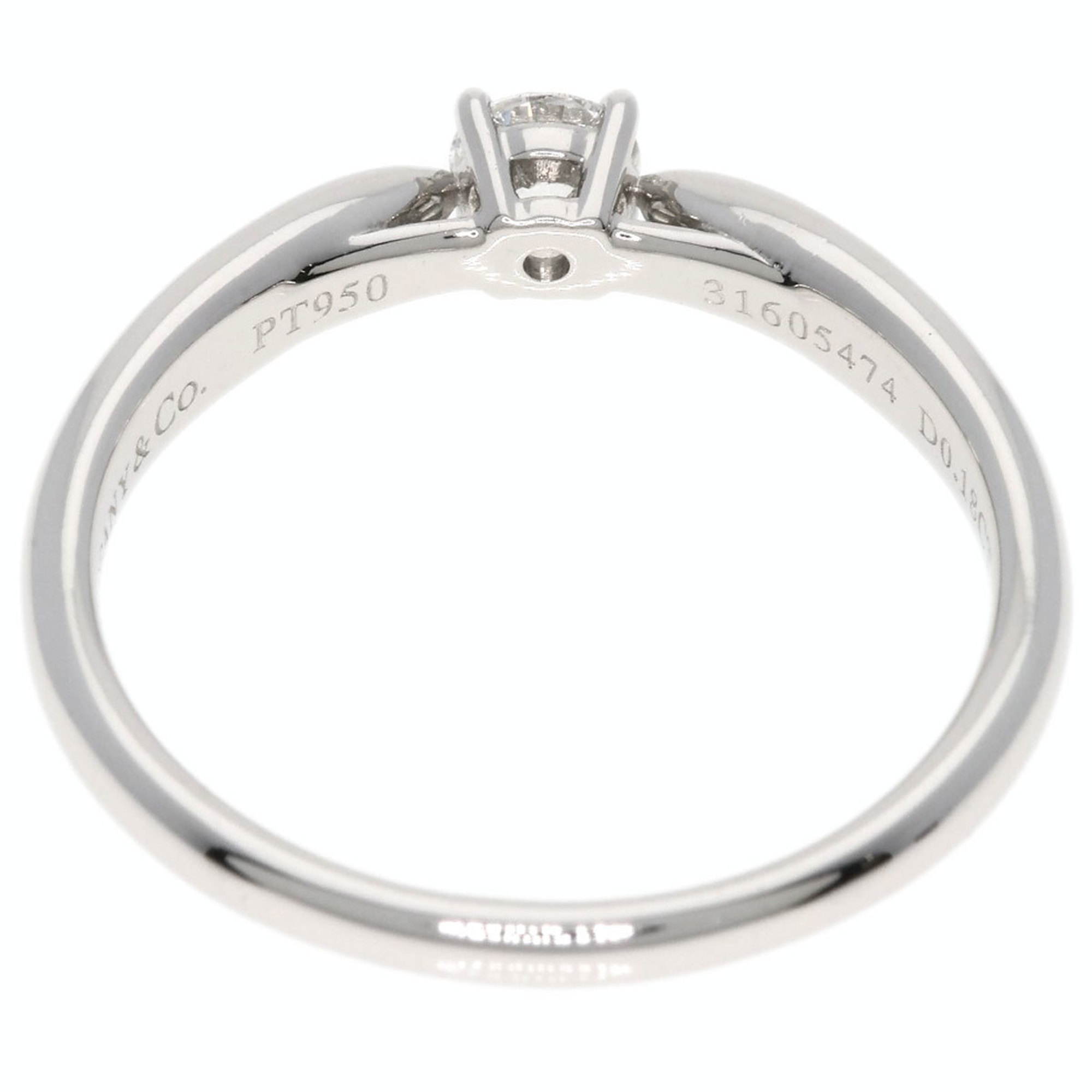 Tiffany & Co. Harmony Diamond Ring, Platinum PT950, Women's, TIFFANY