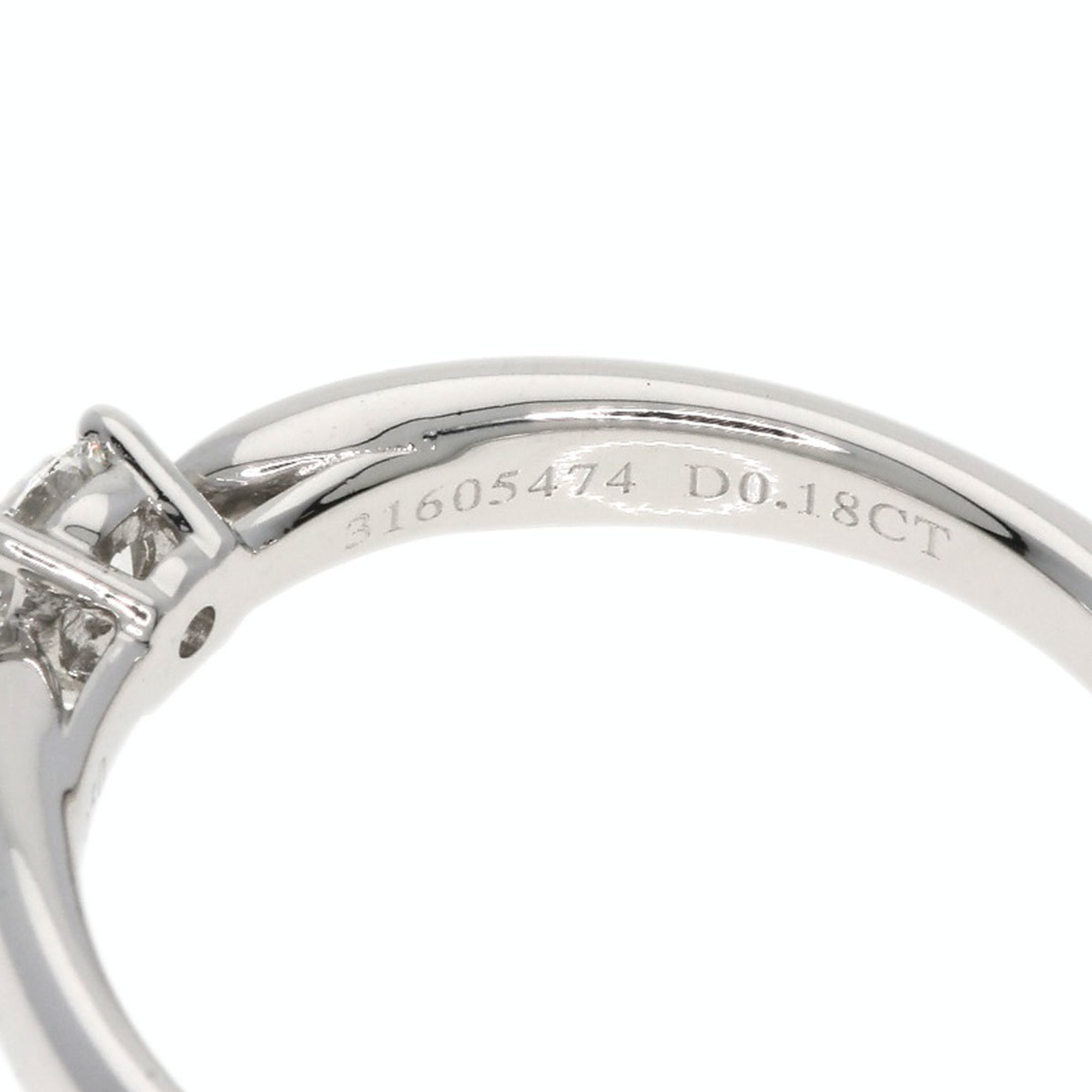 Tiffany & Co. Harmony Diamond Ring, Platinum PT950, Women's, TIFFANY