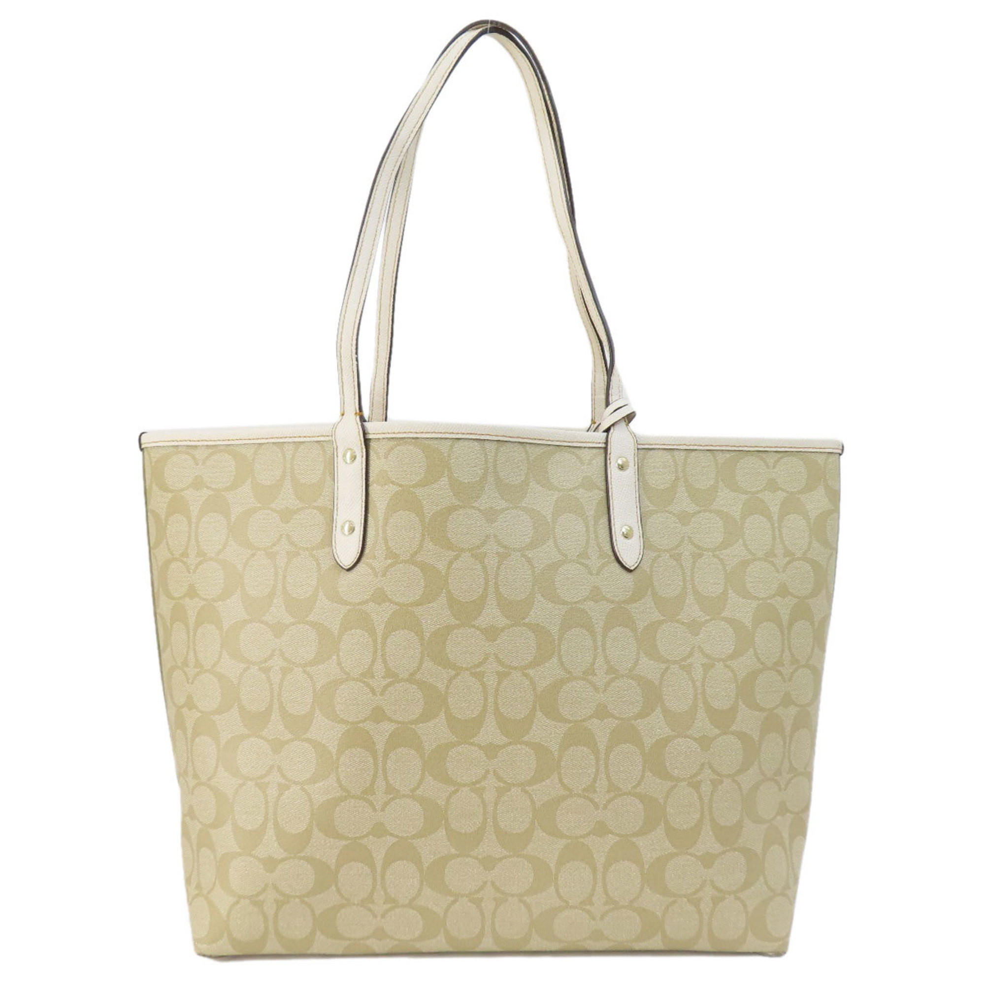 Coach F26920 Signature Reversible Tote Bag for Women COACH