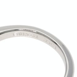 Tiffany Solitaire Diamond Knife Edge Ring, Platinum PT950, Women's, TIFFANY&Co.