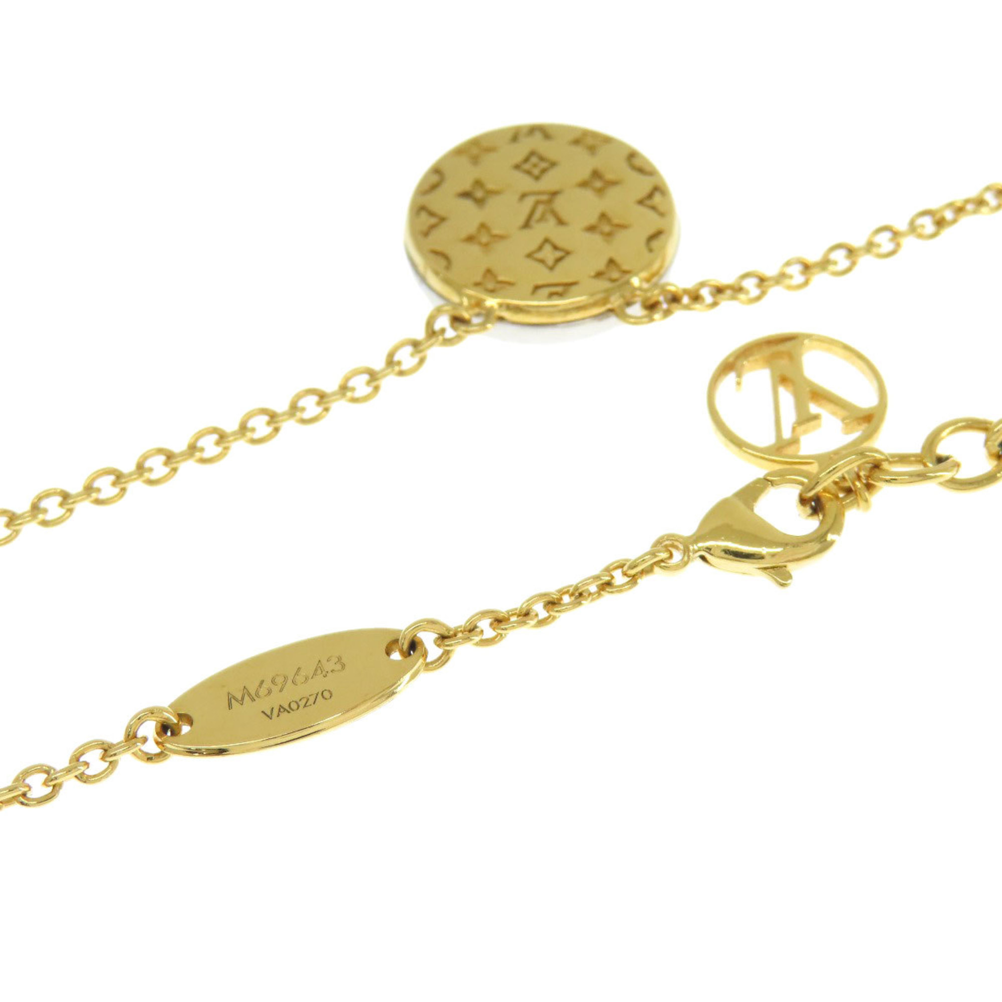 Louis Vuitton M69643 Collier LtoV Necklace for Women LOUIS VUITTON