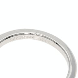 Tiffany Square Princess Diamond Knife Edge Ring, Platinum PT950, Women's, TIFFANY&Co.