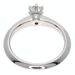 Tiffany Solitaire Diamond Knife Edge Ring, Platinum PT950, Women's, TIFFANY&Co.