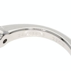 Tiffany Solitaire Diamond Knife Edge Ring, Platinum PT950, Women's, TIFFANY&Co.