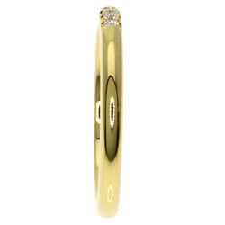 Tiffany & Co. Forever Wedding Band Ring 3P Diamond K18 Yellow Gold Women's TIFFANY