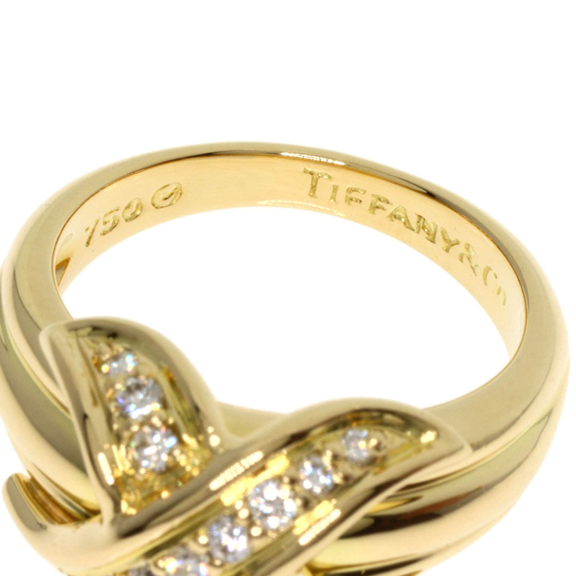 Tiffany Signature Diamond Ring, 18K Yellow Gold, Women's, TIFFANY&Co.