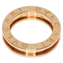 BVLGARI B-zero1 B-zero One Band XS #48 Ring, K18 Pink Gold, Women's