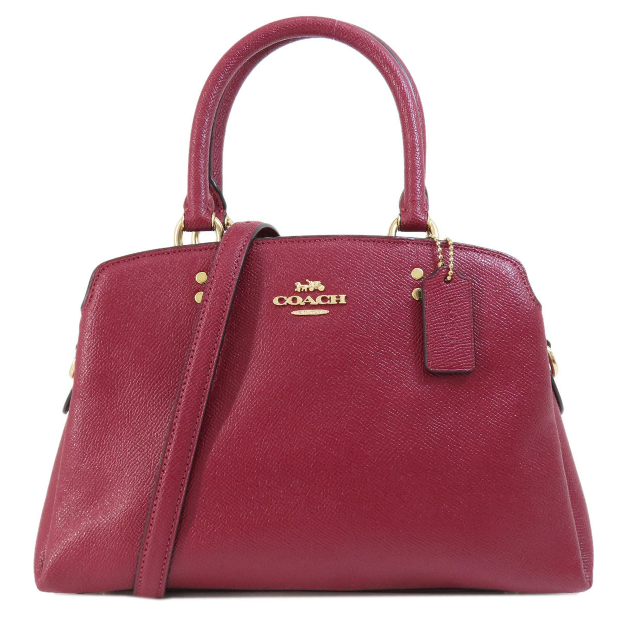 Coach 91146 Carryall Handbag Leather Women's COACH