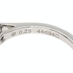 Cartier Solitaire Diamond #47 Ring Platinum PT950 Women's CARTIER