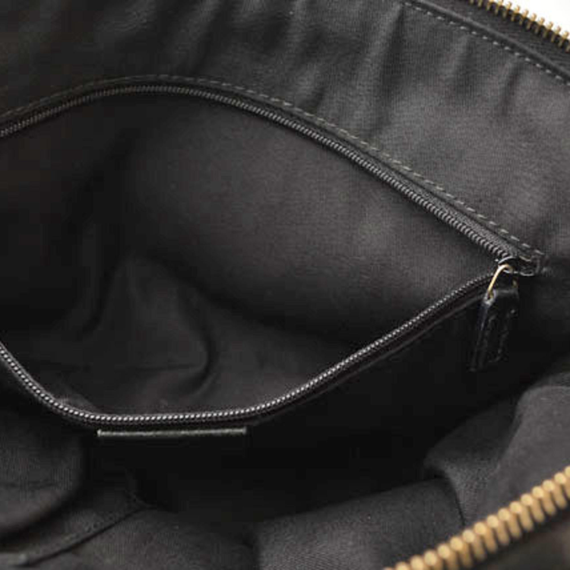 GUCCI Handbag Bag GG Canvas Black 141471