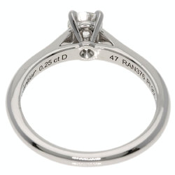 Cartier Solitaire Diamond #47 Ring Platinum PT950 Women's CARTIER