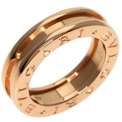 BVLGARI B-zero1 B-zero One Band XS #46 Ring, K18 Pink Gold, Women's