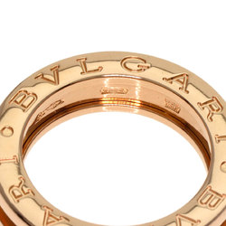 BVLGARI B-zero1 B-zero One Band XS #46 Ring, K18 Pink Gold, Women's