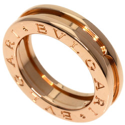 BVLGARI B-zero1 B-zero One Band XS #46 Ring, K18 Pink Gold, Women's