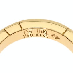 Cartier Lanier 1P Diamond #48 Ring, K18 Yellow Gold, Women's, CARTIER