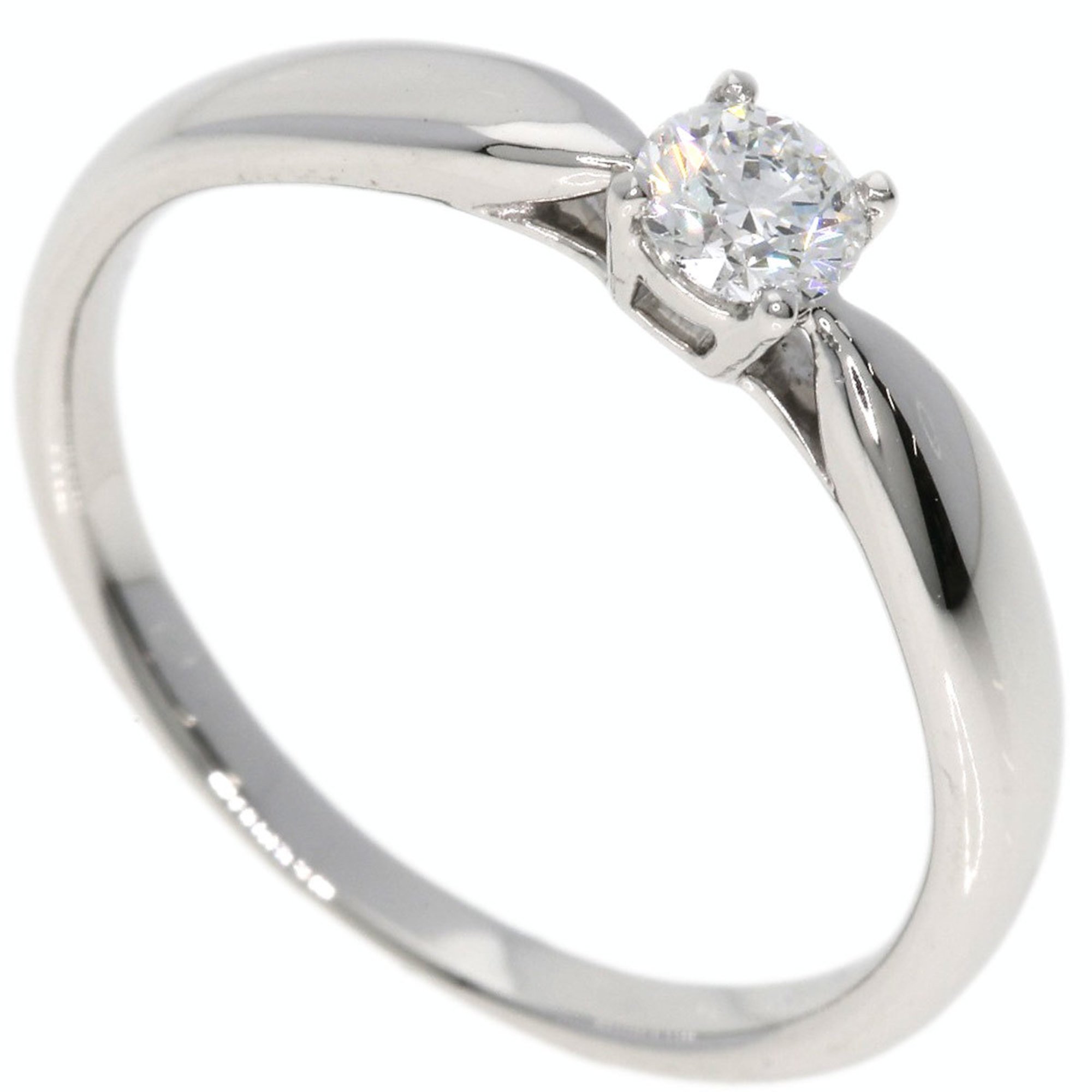 Tiffany Harmony Diamond E-VS-2-VG Ring, Platinum PT950, Women's, TIFFANY&Co.