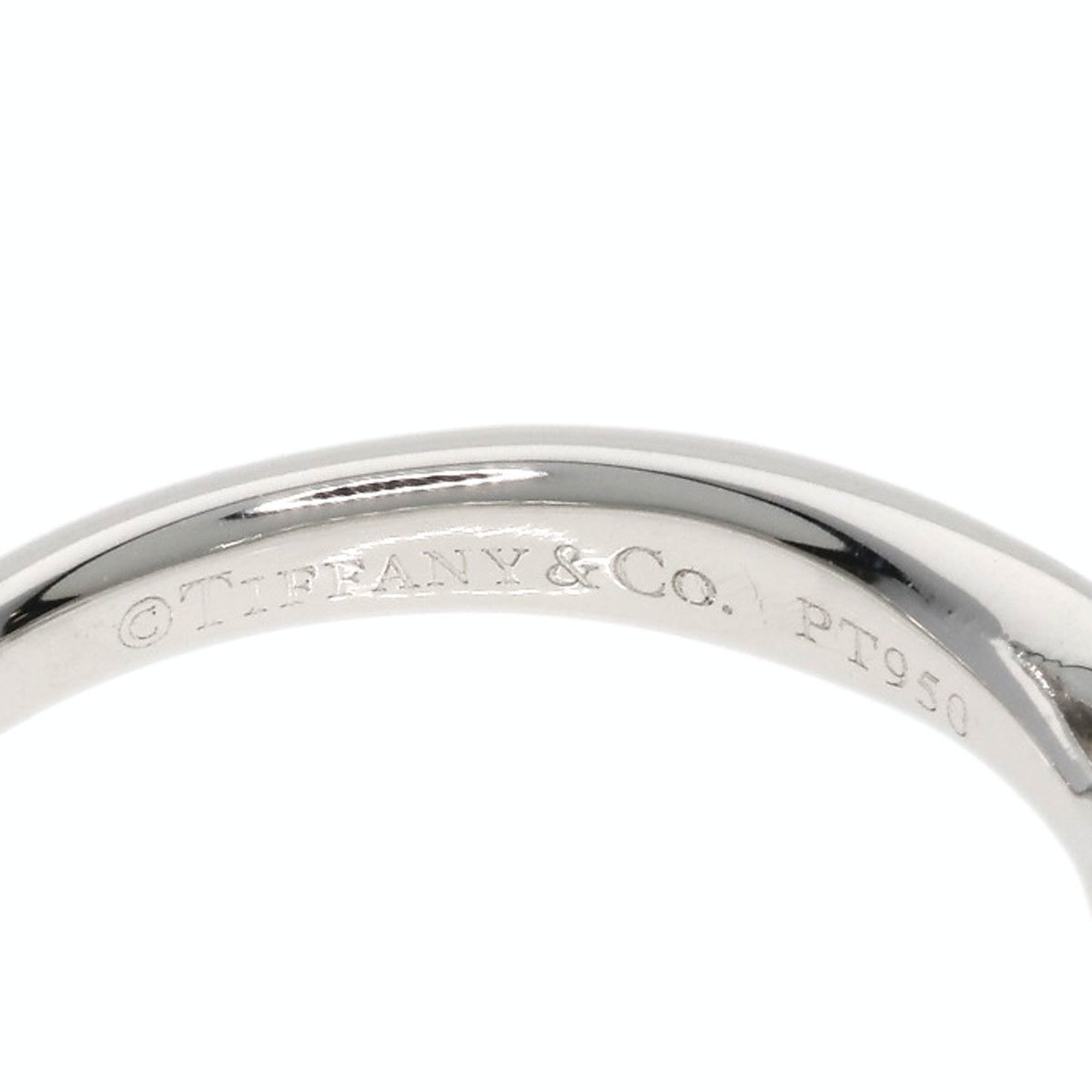 Tiffany Harmony Diamond E-VS-2-VG Ring, Platinum PT950, Women's, TIFFANY&Co.