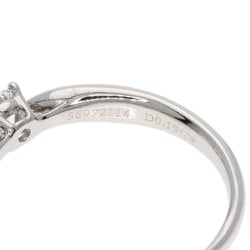 Tiffany Harmony Diamond E-VS-2-VG Ring, Platinum PT950, Women's, TIFFANY&Co.