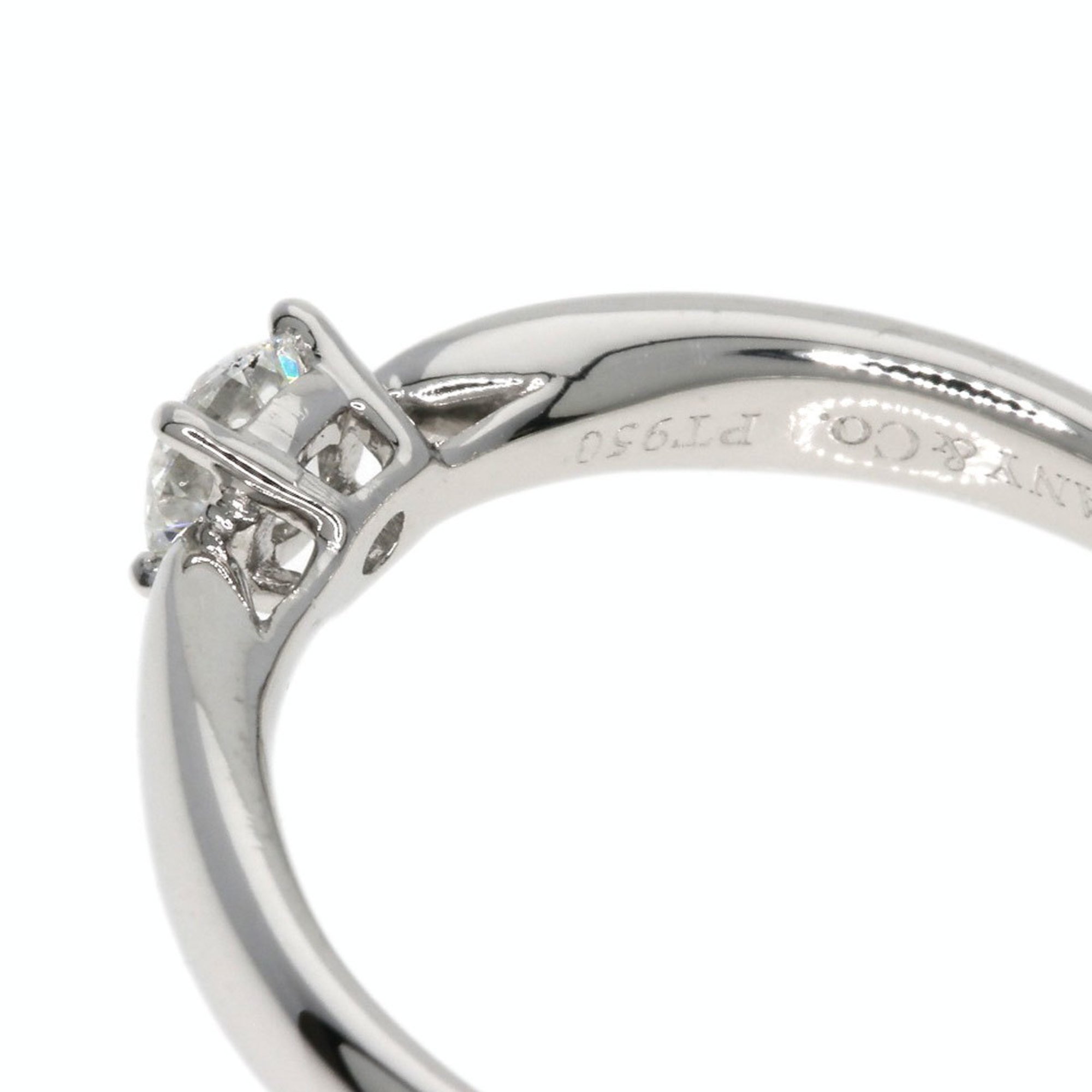 Tiffany Harmony Diamond E-VS-2-VG Ring, Platinum PT950, Women's, TIFFANY&Co.