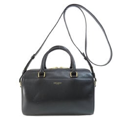 Saint Laurent Baby Duffle Handbag Leather Women's SAINT LAURENT