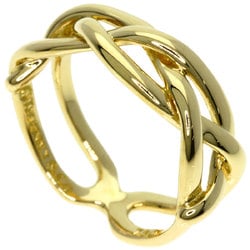 Tiffany Cross Ring, 18K Yellow Gold, Women's, TIFFANY&Co.