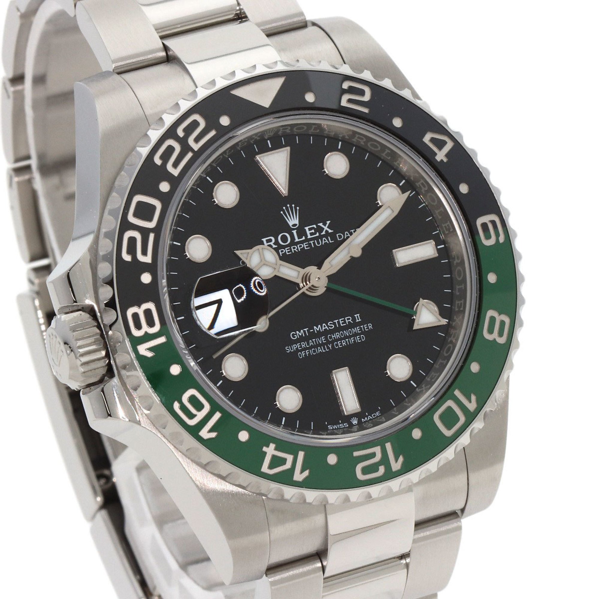 Rolex 126720VTNR GMT Master II Lefty Watch Stainless Steel SS Men's ROLEX