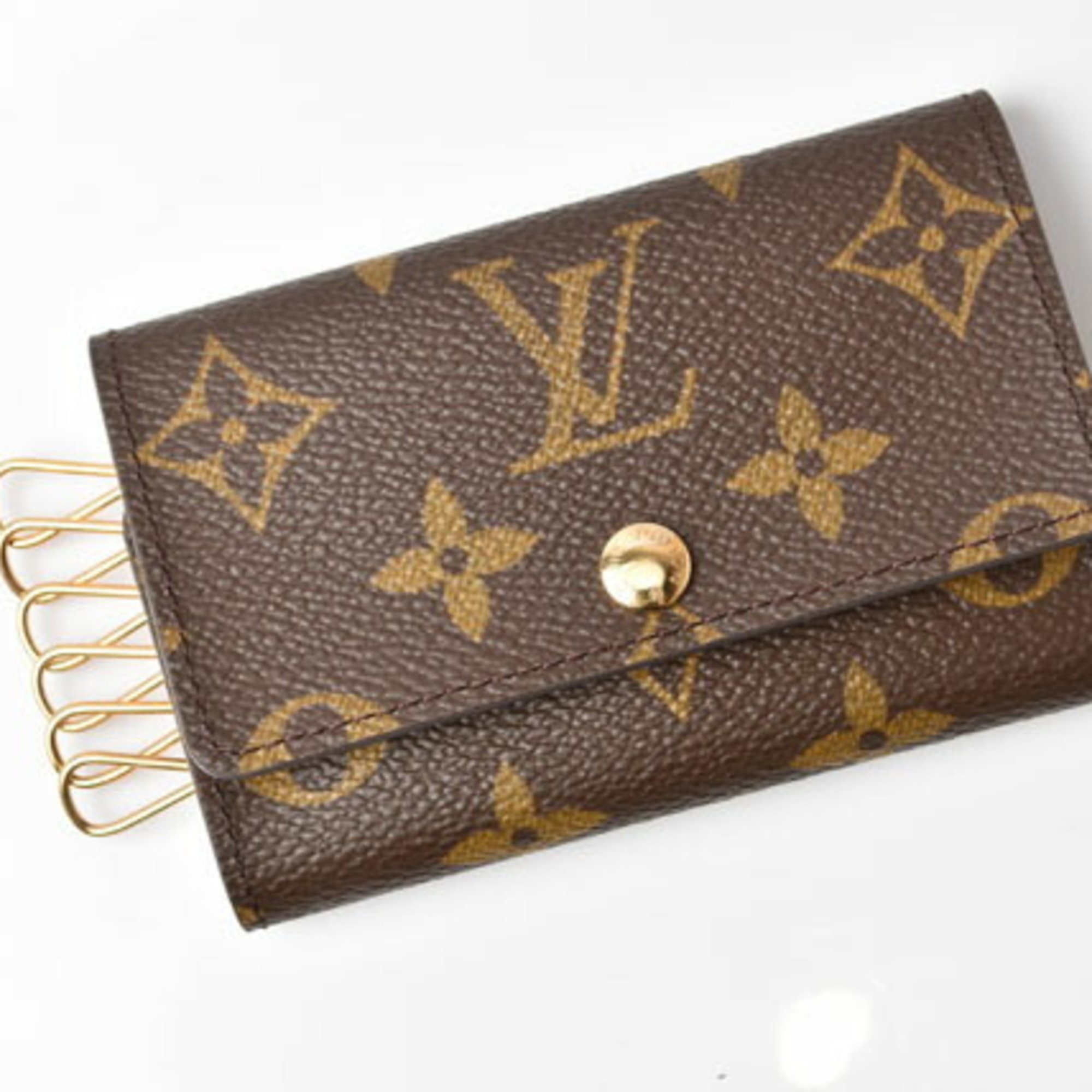 Louis Vuitton Key Case LOUIS VUITTON 6-Key Multicle 6 Monogram M62630