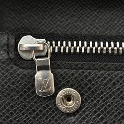 Louis Vuitton Wallet Chain LOUIS VUITTON Long Portefeuille Accordion Taiga M30992 Ardoise