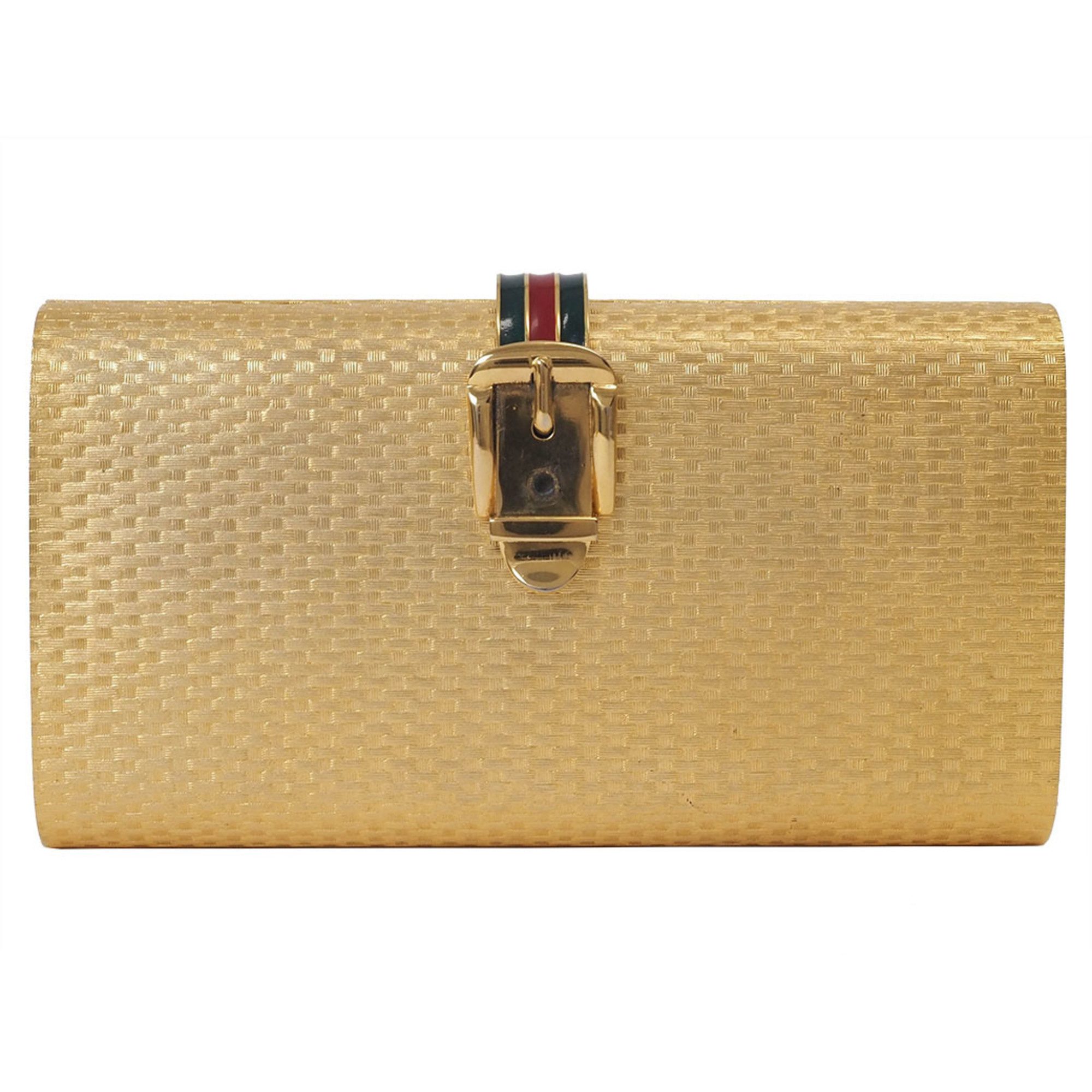 Gucci Old Bag Clutch Gold Women's GUCCI