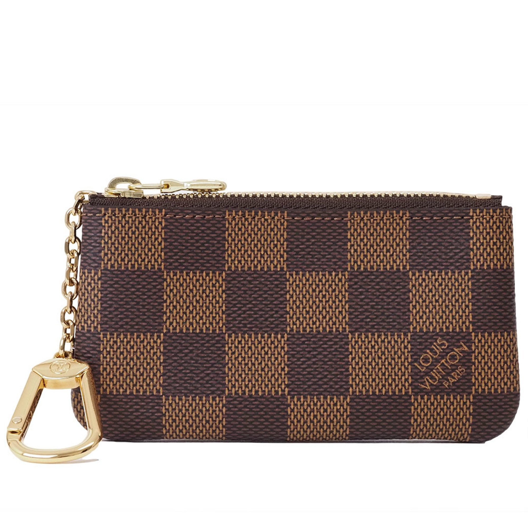 Louis Vuitton Pochette Cle Card Case Damier Ebene N62658 Women's LOUIS VUITTON