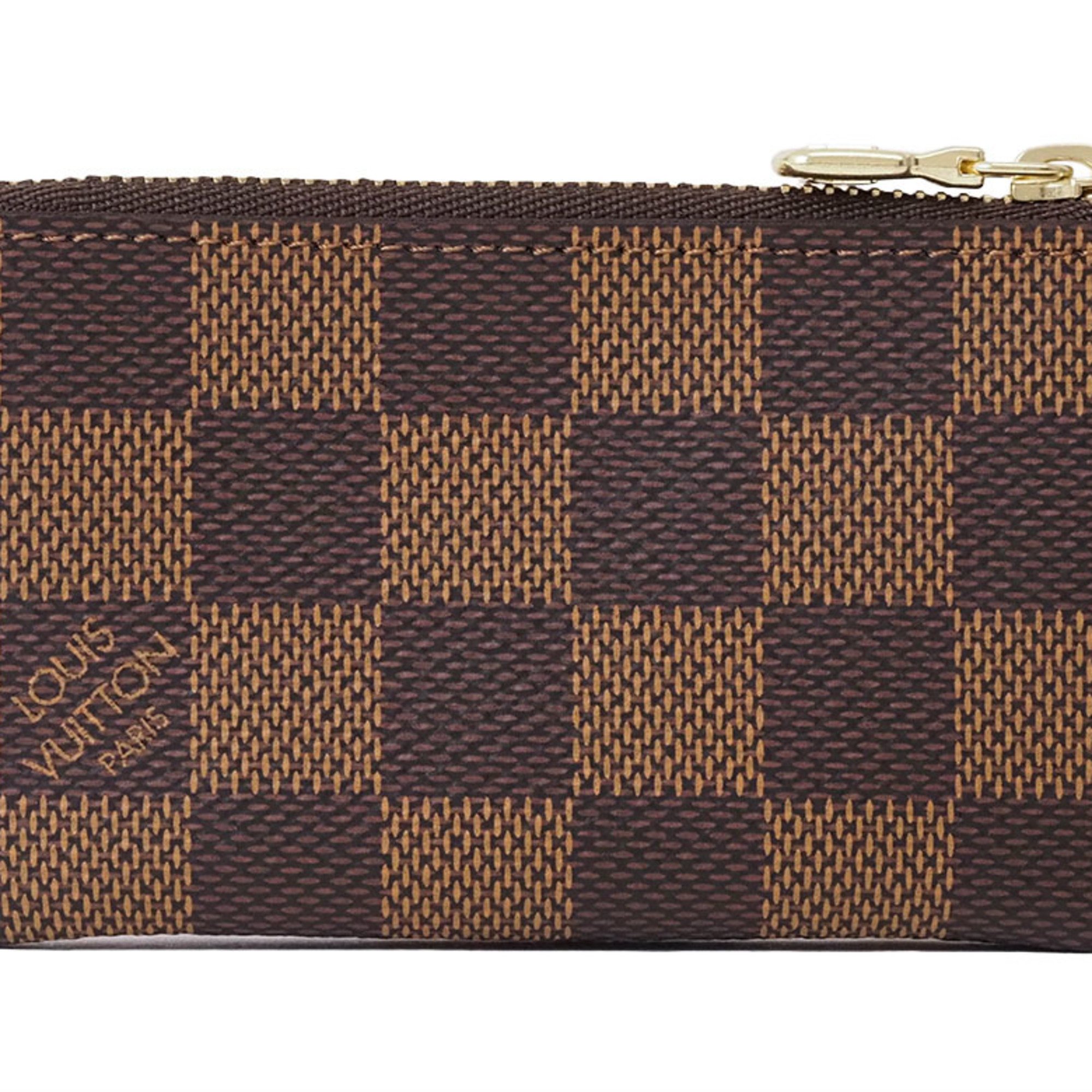 Louis Vuitton Pochette Cle Card Case Damier Ebene N62658 Women's LOUIS VUITTON