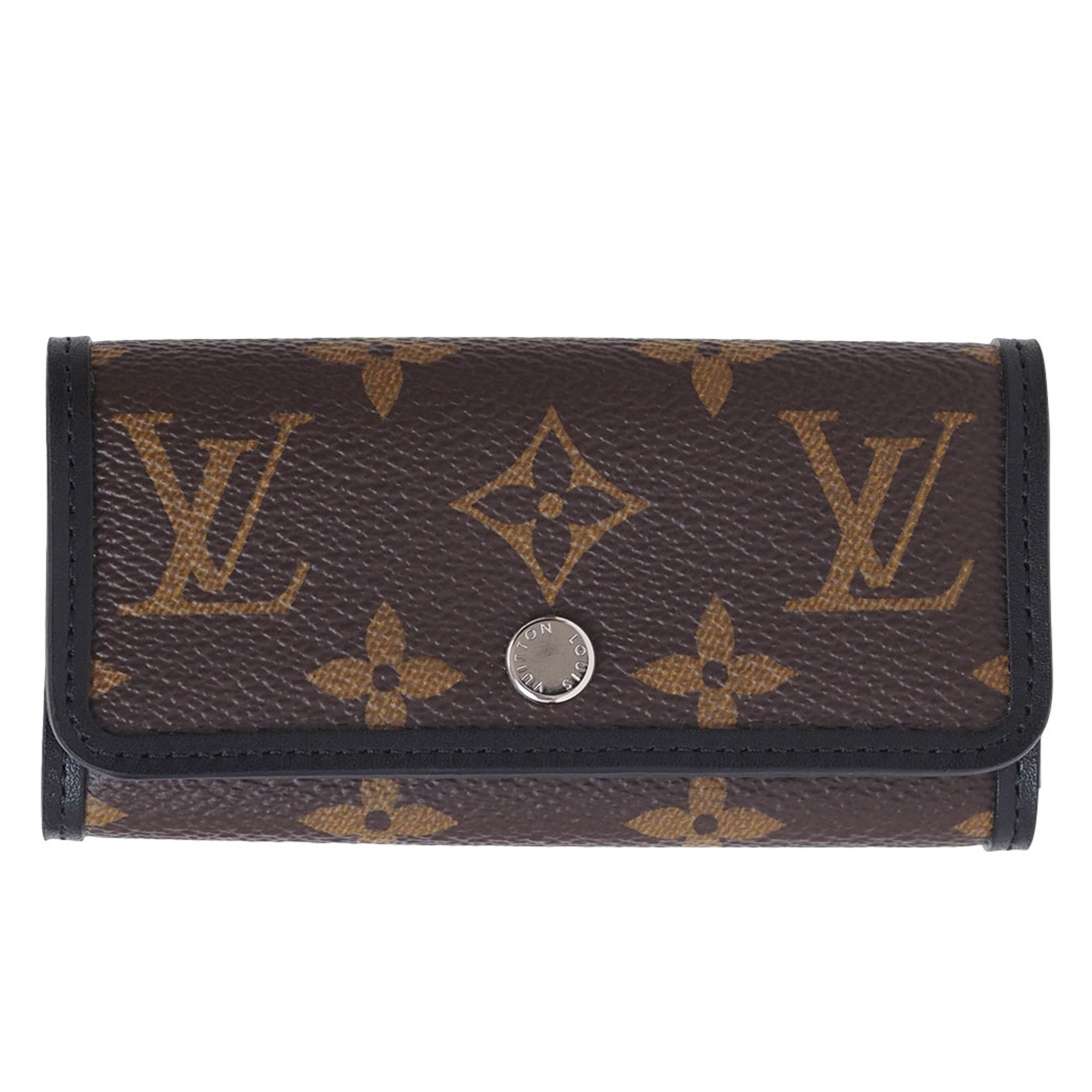 Louis Vuitton Multicle 6 Key Case Monogram Macassar M60165 Men's LOUIS VUITTON