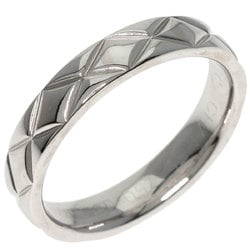 CHANEL Coco Crush #50 Ring, 18K White Gold, Women's,