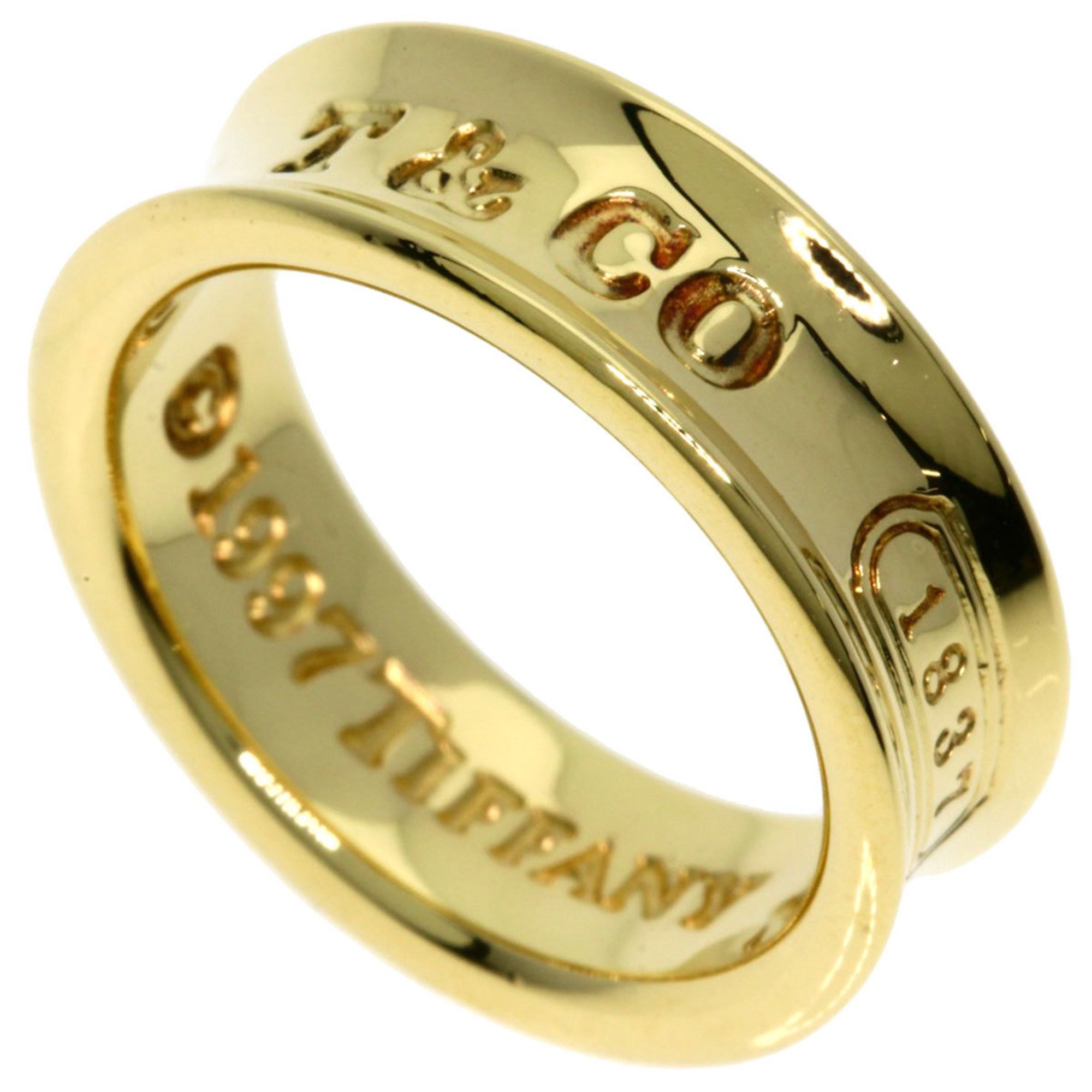 Tiffany 1837 Ring, 18K Yellow Gold, Women's, TIFFANY&Co.