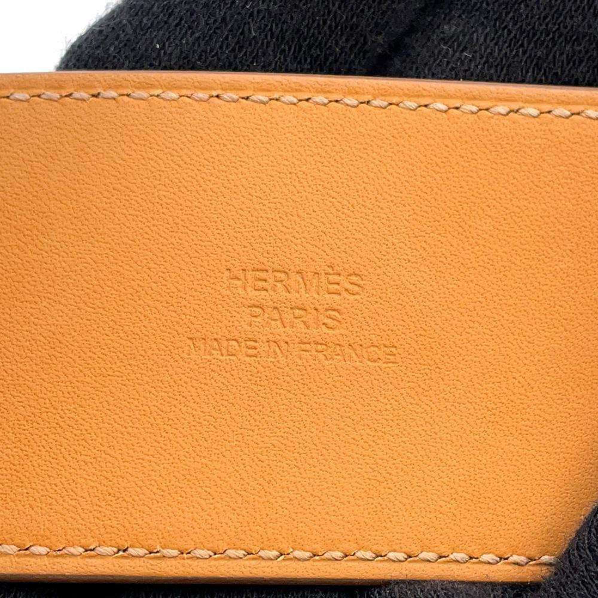 Hermes Bracelet Collier de Chien IN&OUT Print Nata Swift Size T2 B Engraved