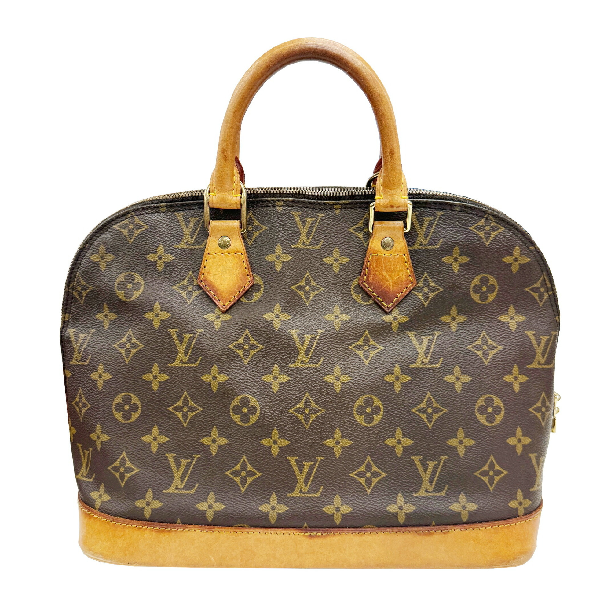 Louis Vuitton Alma PM Brown Monogram M51130 VI0936 Handbag for Women