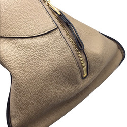 LOEWE Hammock Small Shoulder Bag Leather Beige Handbag Women Men