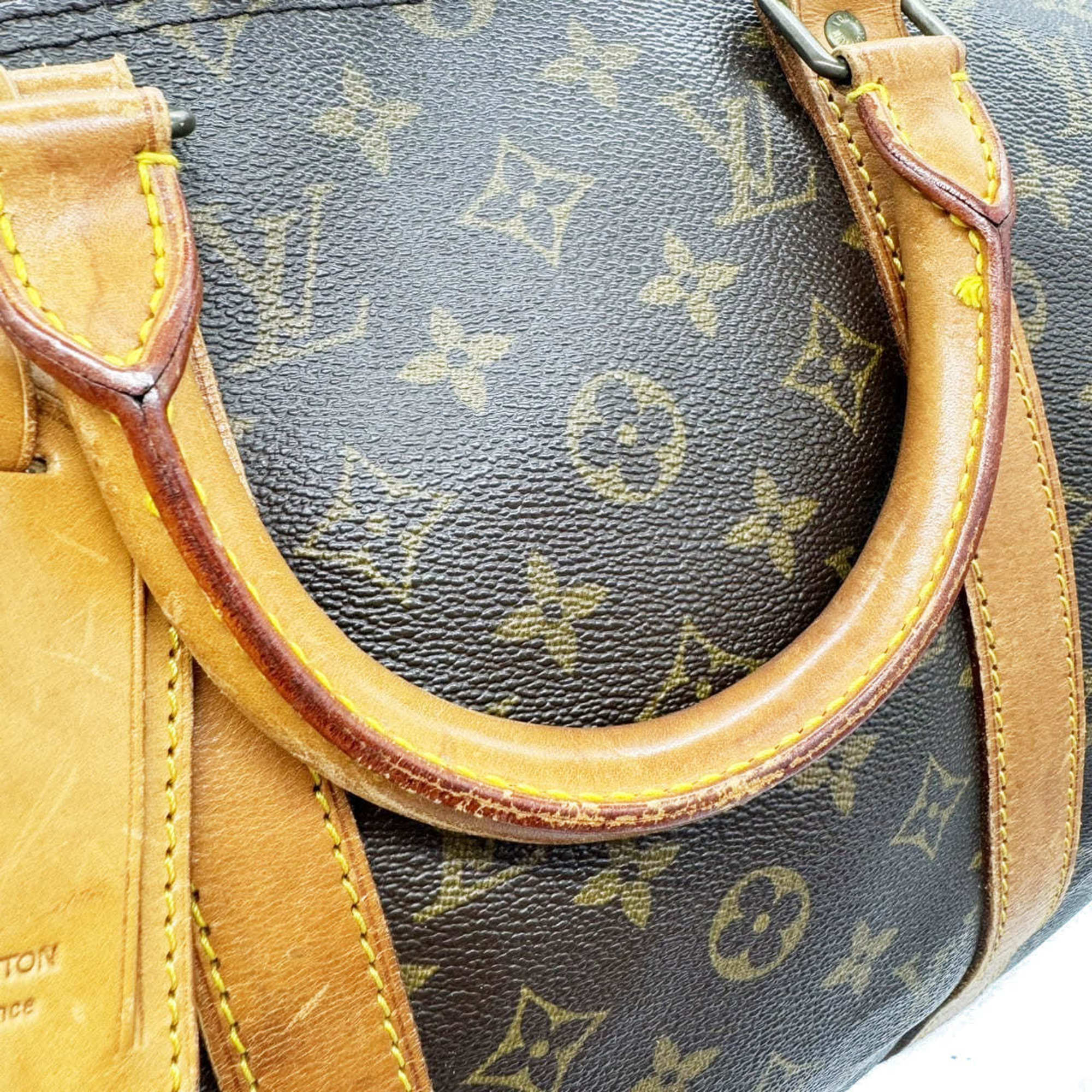 LOUIS VUITTON Louis Vuitton Keepall Bandouliere 50 M41416 Monogram Boston Bag VI982 Men's Women's