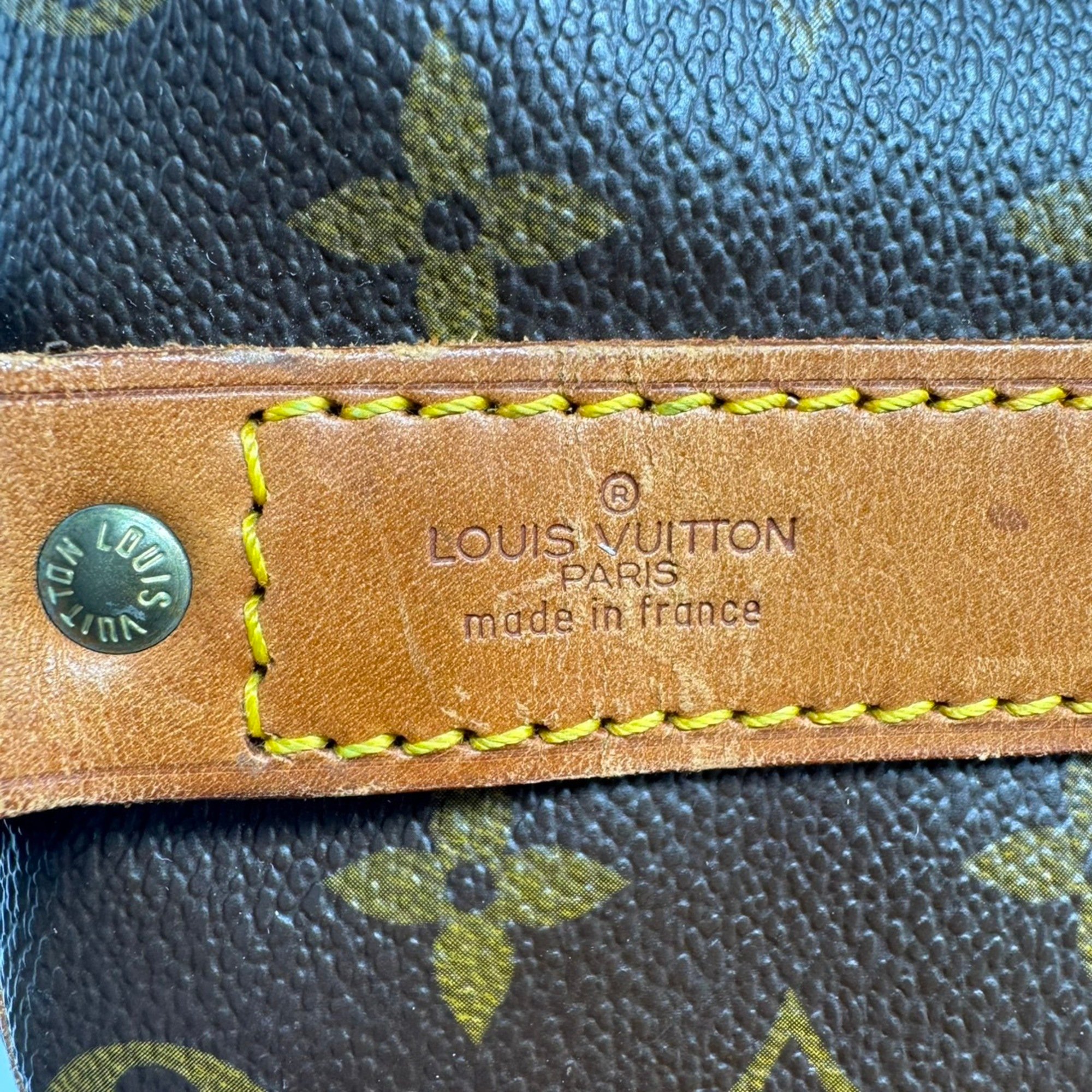 LOUIS VUITTON Louis Vuitton Keepall Bandouliere 50 M41416 Monogram Boston Bag VI982 Men's Women's