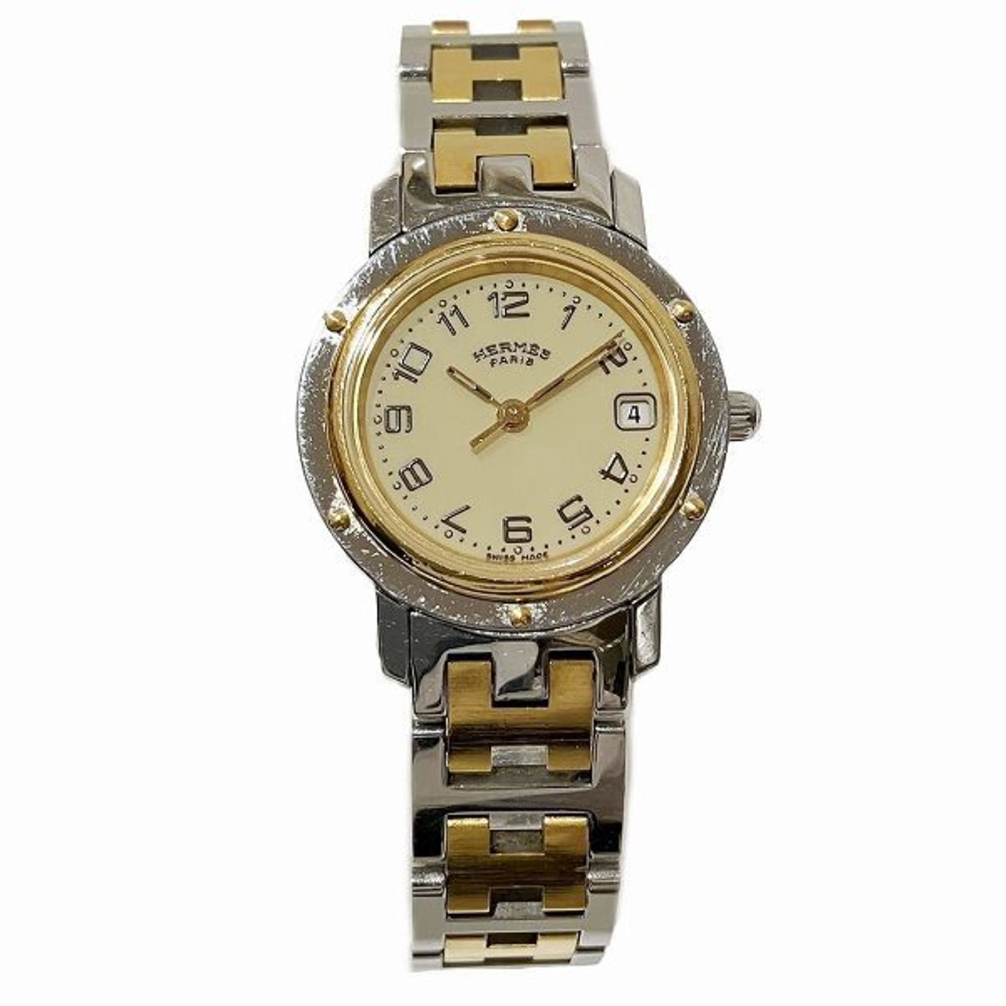 Hermes Clipper CL4 220 Quartz Watch Women's